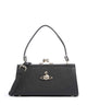Vivienne Westwood Doll Frame Saffiano XL Handbag black