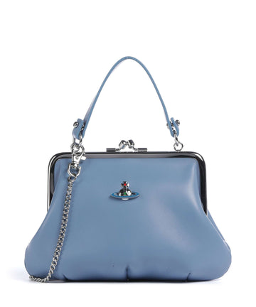 Vivienne Westwood Granny Frame Nappa Bolsa tiracolo blue
