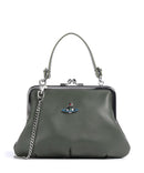 Vivienne Westwood Granny Frame Nappa Bolsa tiracolo green