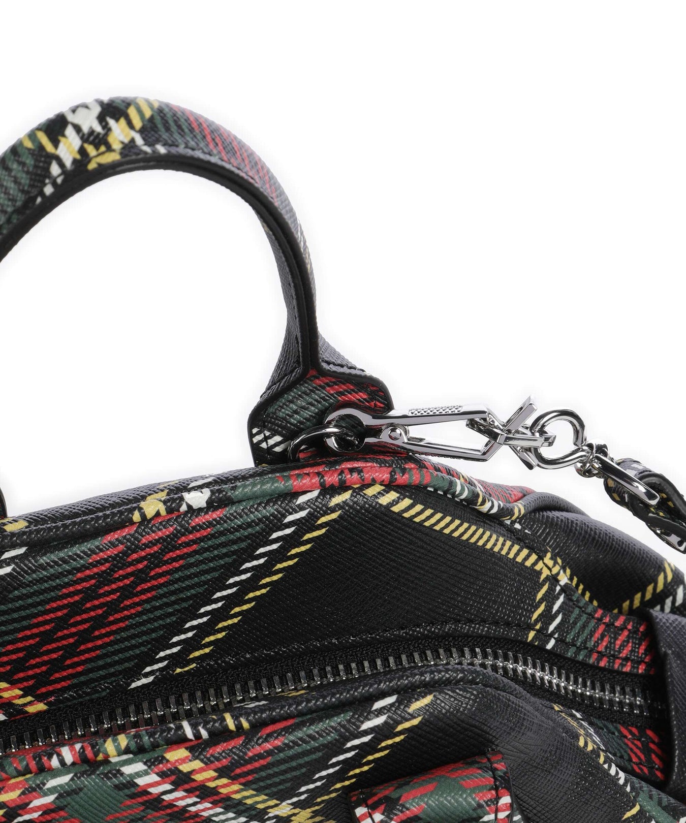 Vivienne Westwood Yasmine Saffiano Printed Small Handbag chelsea tartan