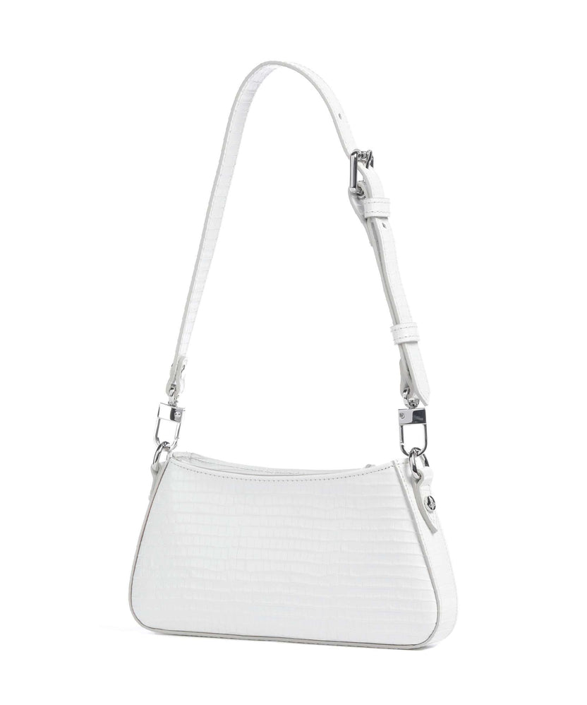Vivienne Westwood Tasha Embossed Croc Mini Shoulder bag white