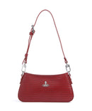 Vivienne Westwood Tasha Embossed Croc Mini Bolsa tiracolo red