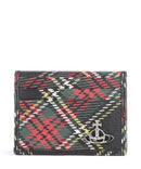 Vivienne Westwood Saffiano Printed Porta-cartões chelsea tartan