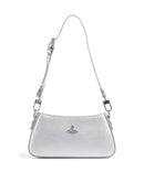 Vivienne Westwood Tasha Grain Bolsa tiracolo silver