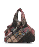 Vivienne Westwood Archive Harris Tweed Check Mini Bolsa tiracolo light check