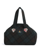 Vivienne Westwood Archive Harris Tweed Check Large bolsa shopper dark check