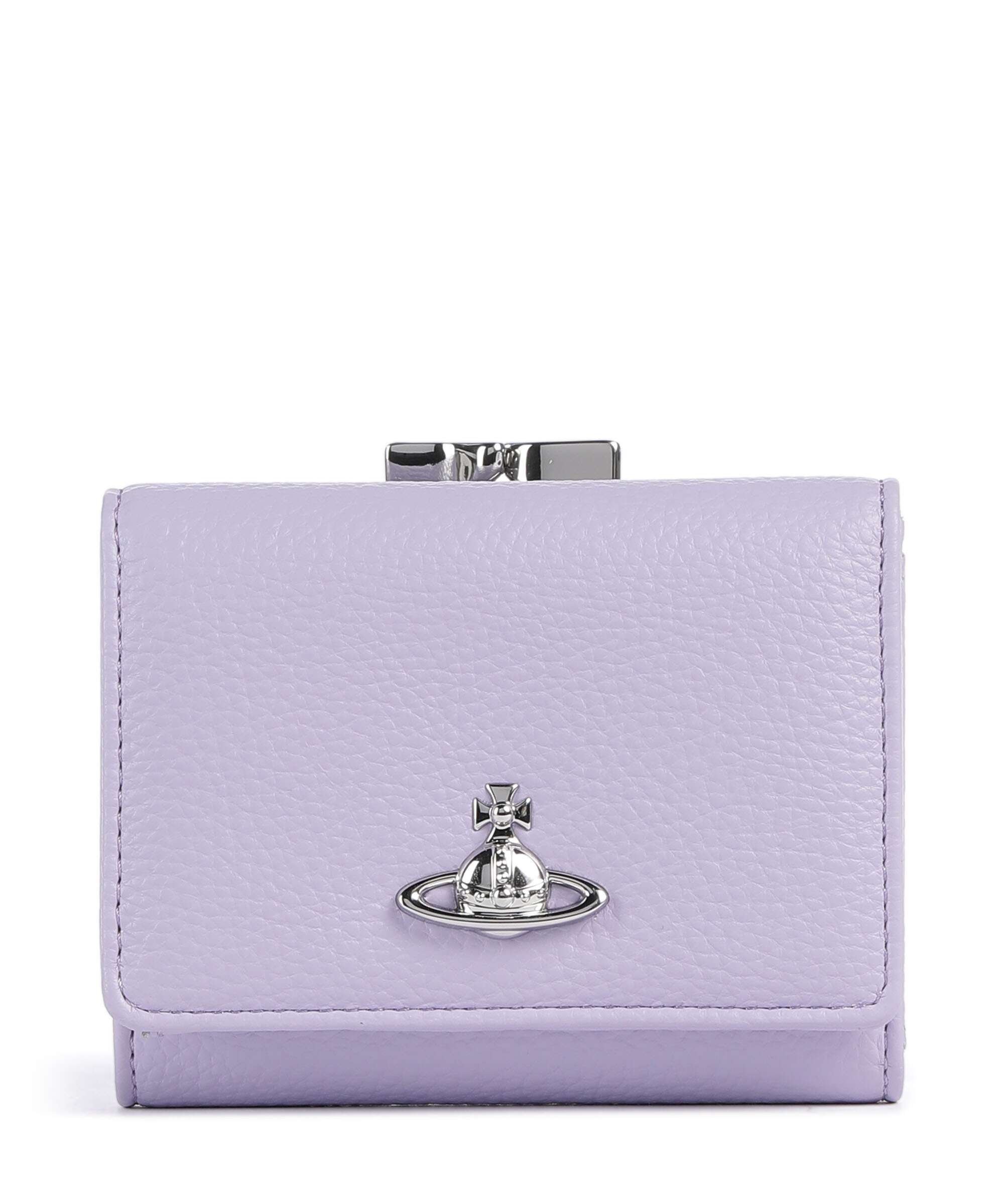 Vivienne Westwood Frame Grain Small Wallet lilac