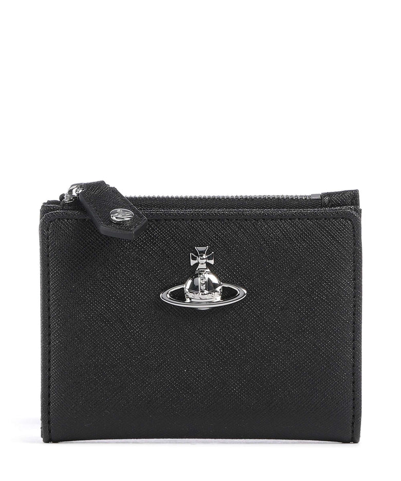 Vivienne Westwood Saffiano Plain Slim Credit card holder black