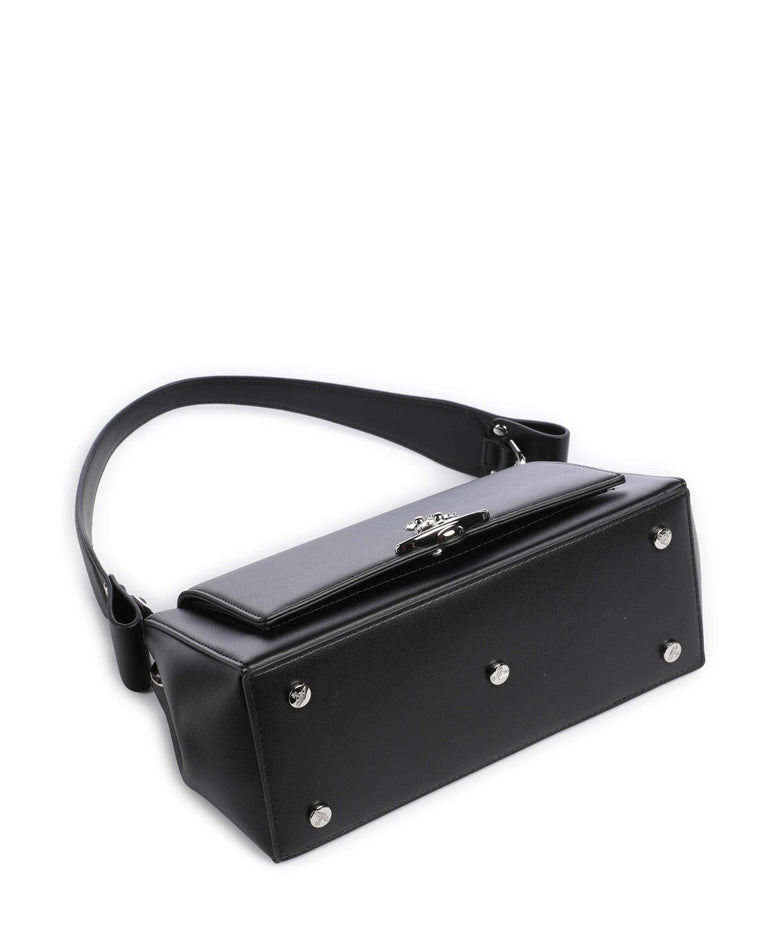 Vivienne Westwood Hazel Smooth Medium Shoulder bag black