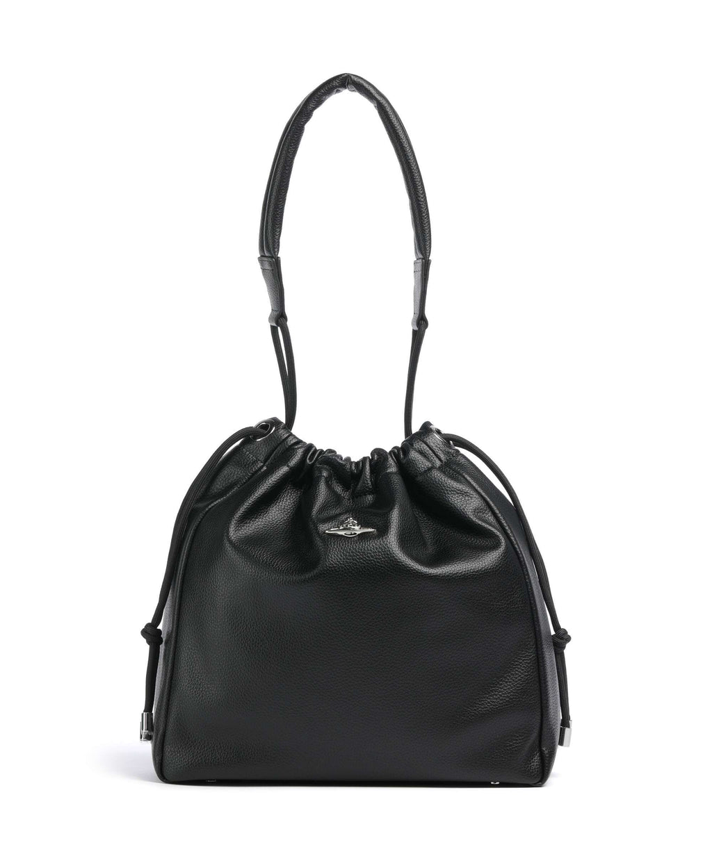 Vivienne Westwood Hilary Grain Bucket bag black