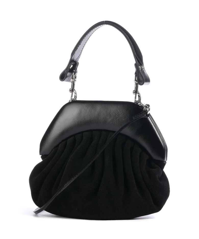 Vivienne Westwood Brooke Suede Handbag black