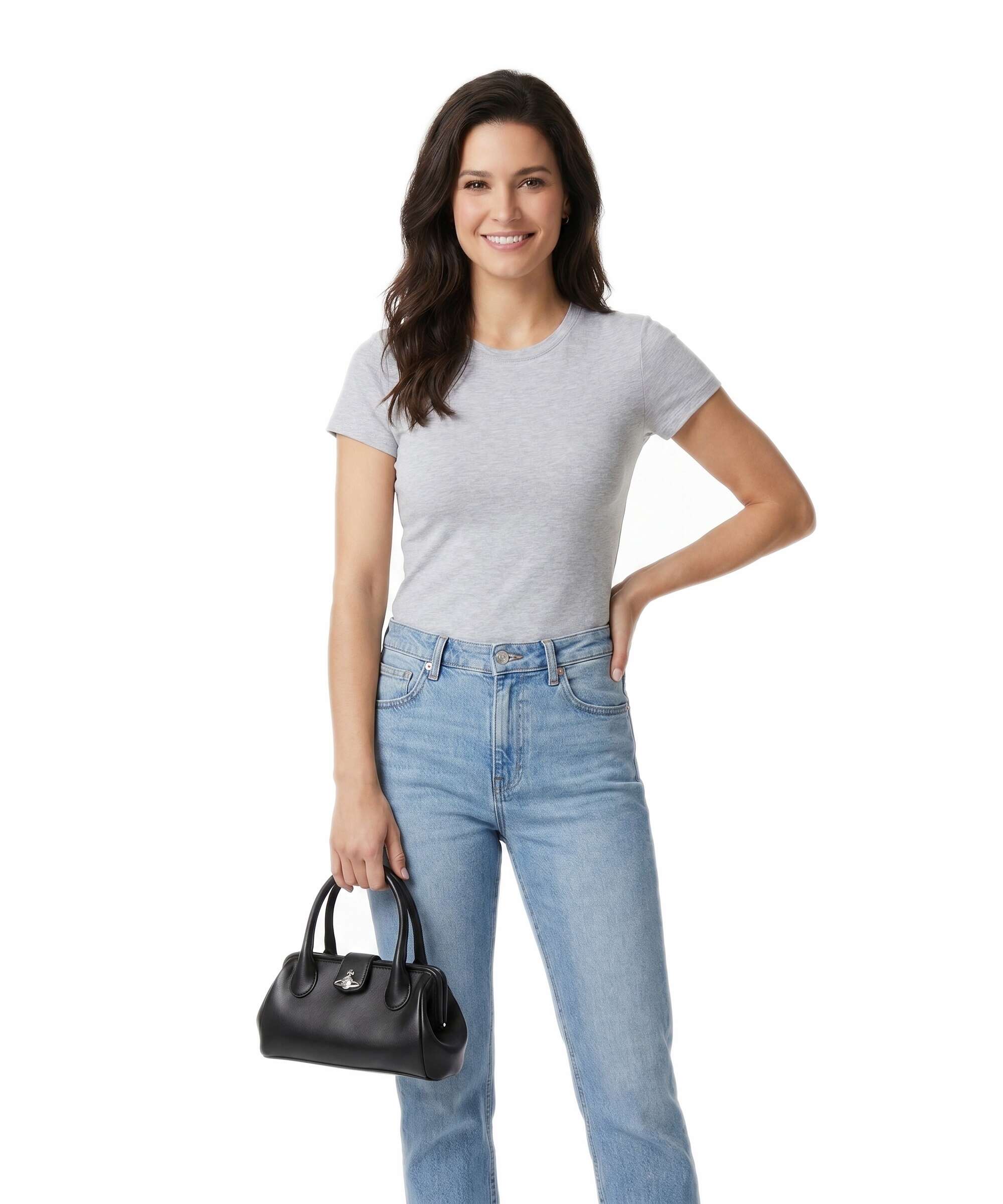Vivienne Westwood Pamela Smooth Small Handbag black