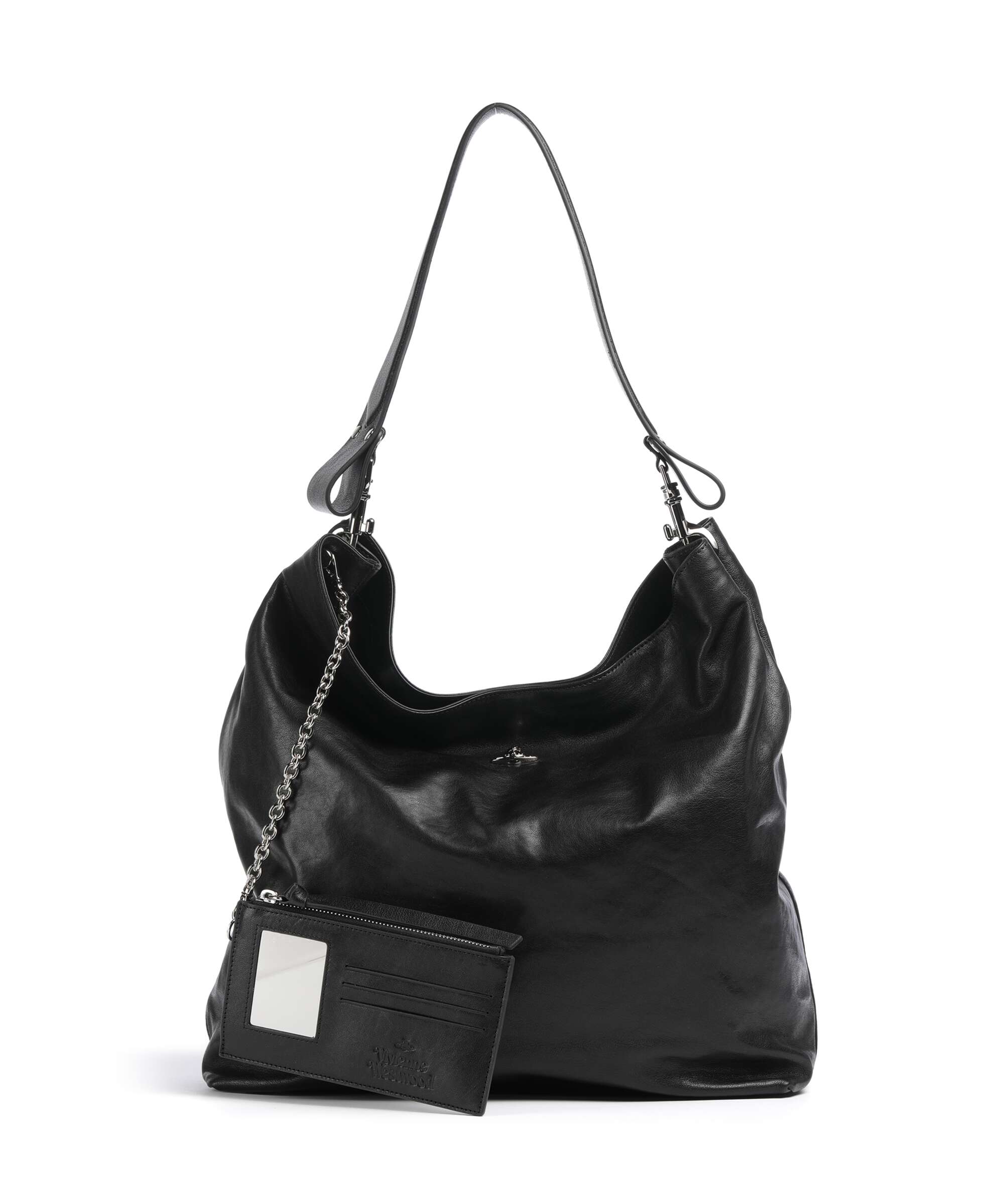 Vivienne Westwood Lottie Supple Large Hobo bag black