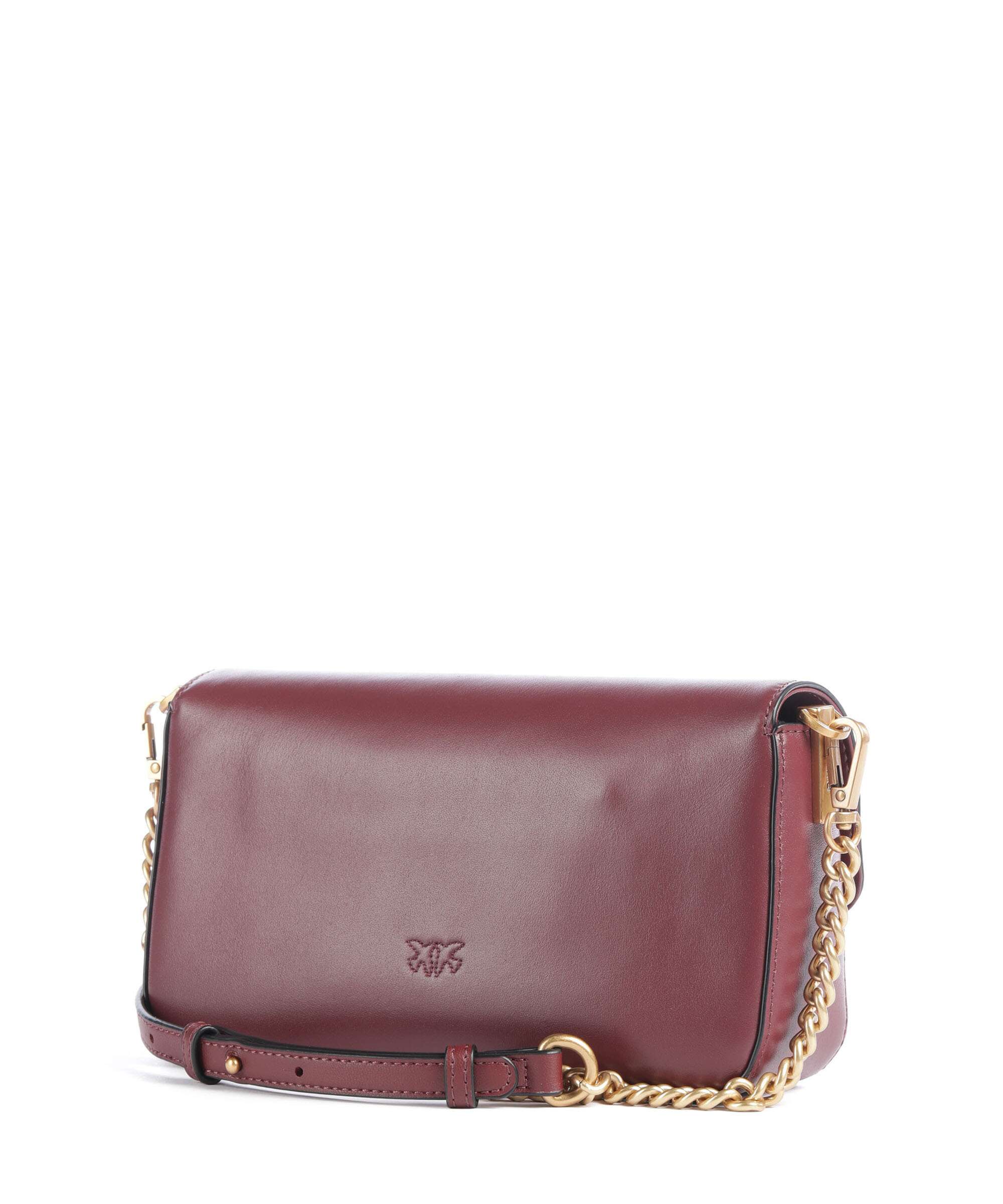 Pinko Love One Mini Slouchy Crossbody bag ribes intenso/antique gold
