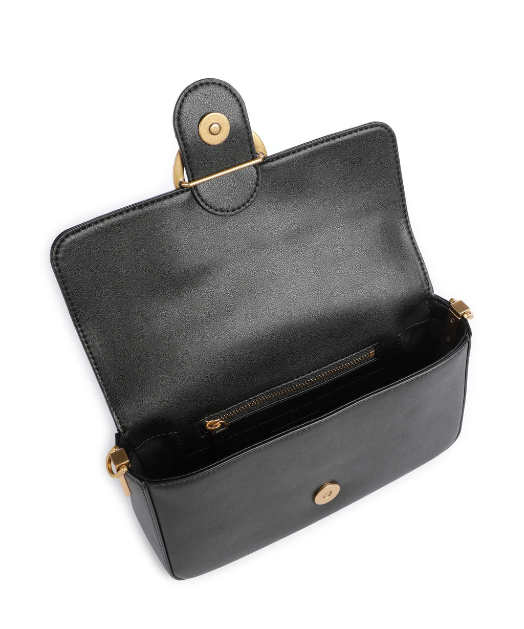 Pinko Love One Mini Slouchy Crossbody bag nero/antique gold