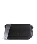 Armani Exchange Wave Bolsa tiracolo nero