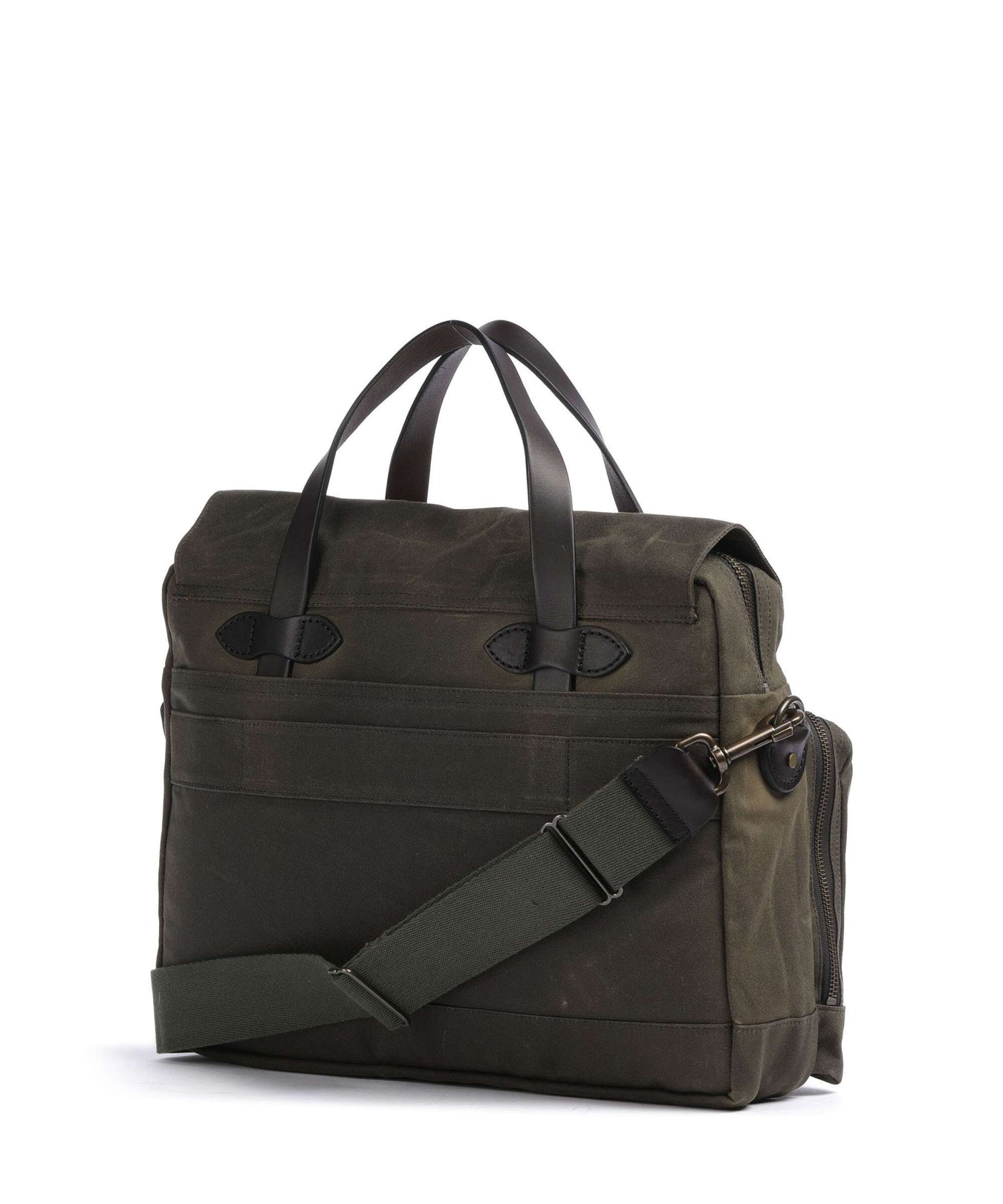 Filson Tin Cloth 24 Hour Briefcase otter green