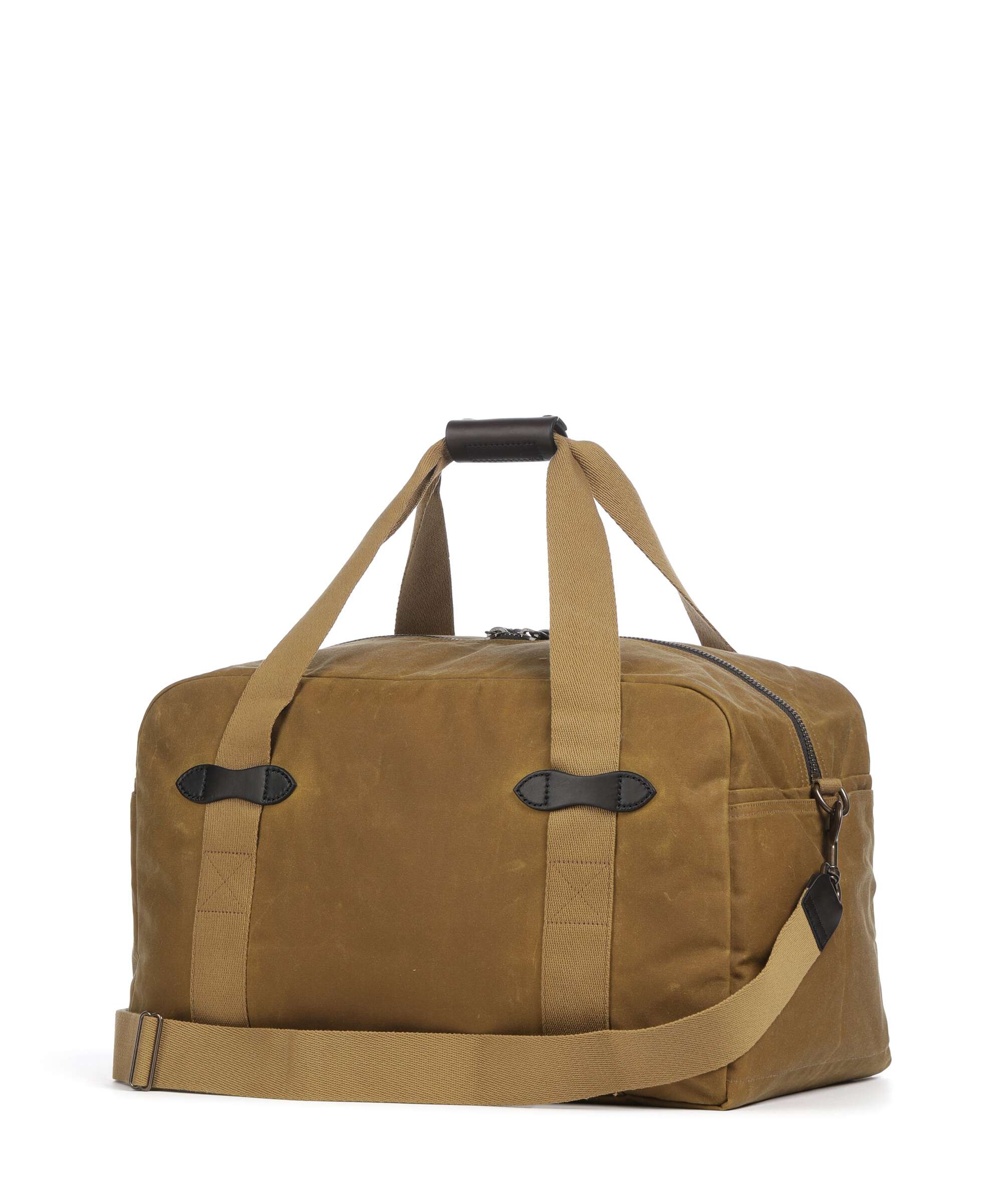 Filson Oil Finish Tin Cloth Weekend bag dark tan
