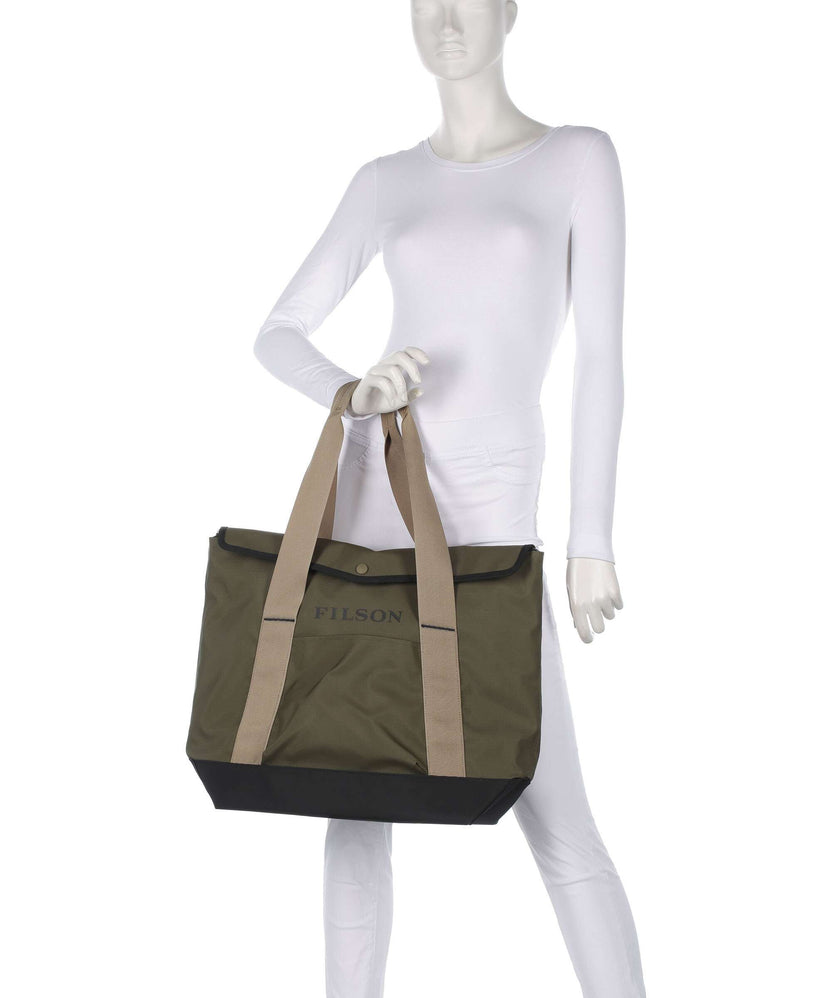 Filson Printed Shrub Tote bag olive