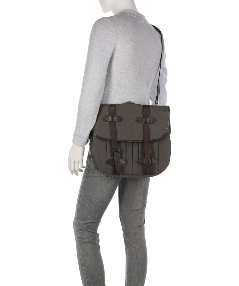 Filson Luggage Twill Messenger bag otter green