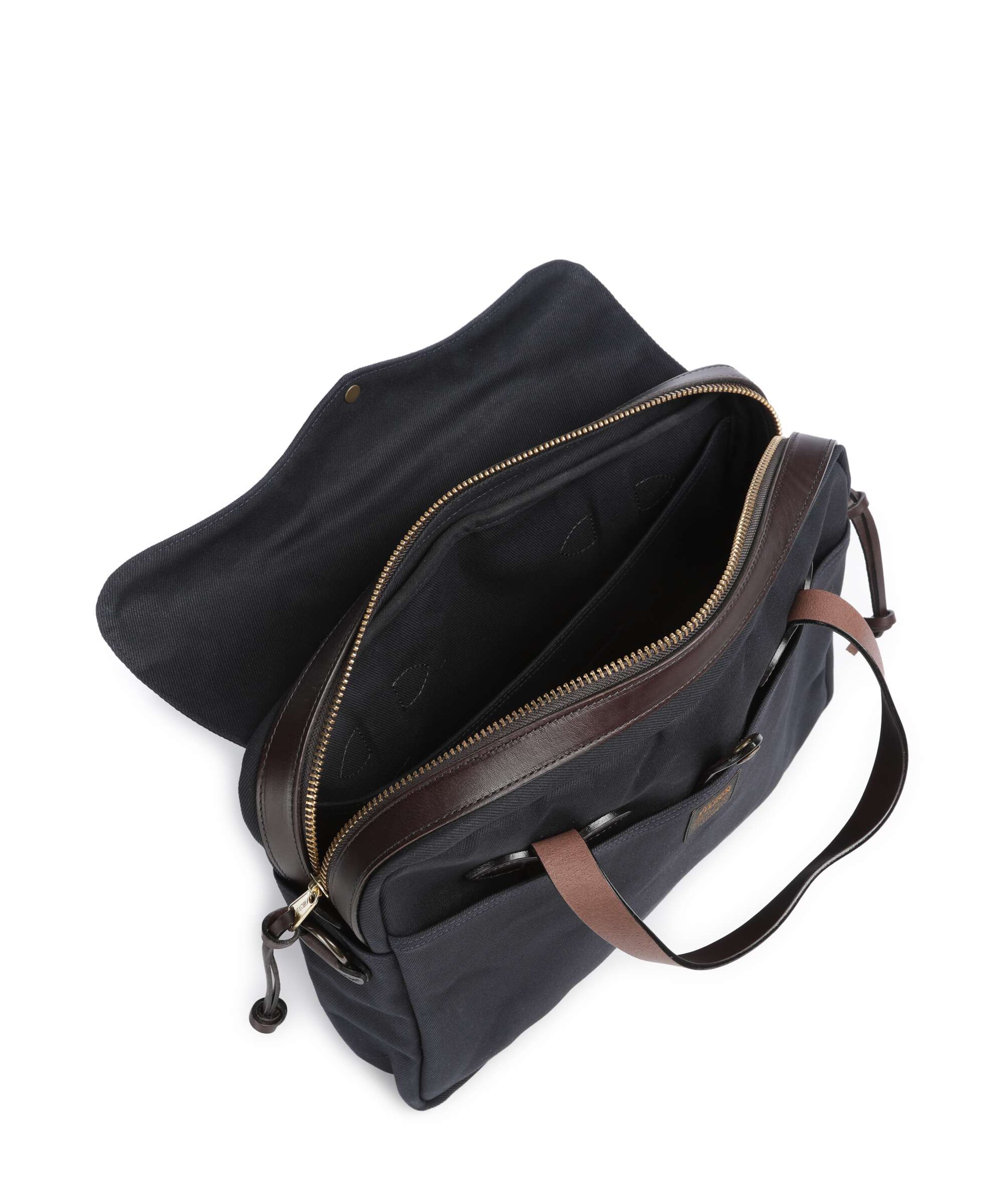 Filson Luggage Twill Briefcase navy