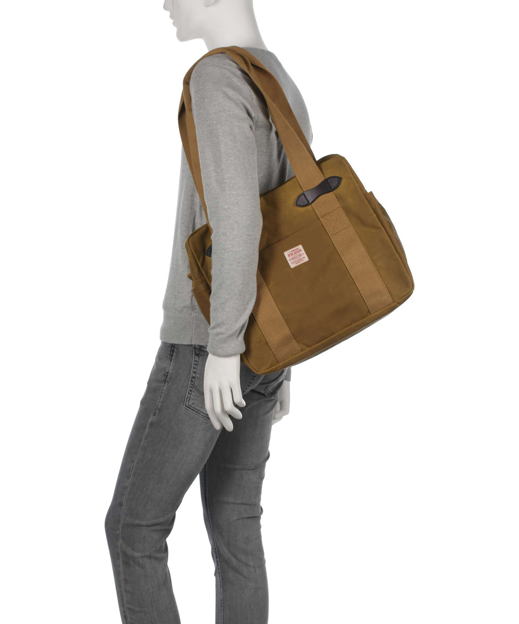Filson Tin Cloth Tote bag dark tan