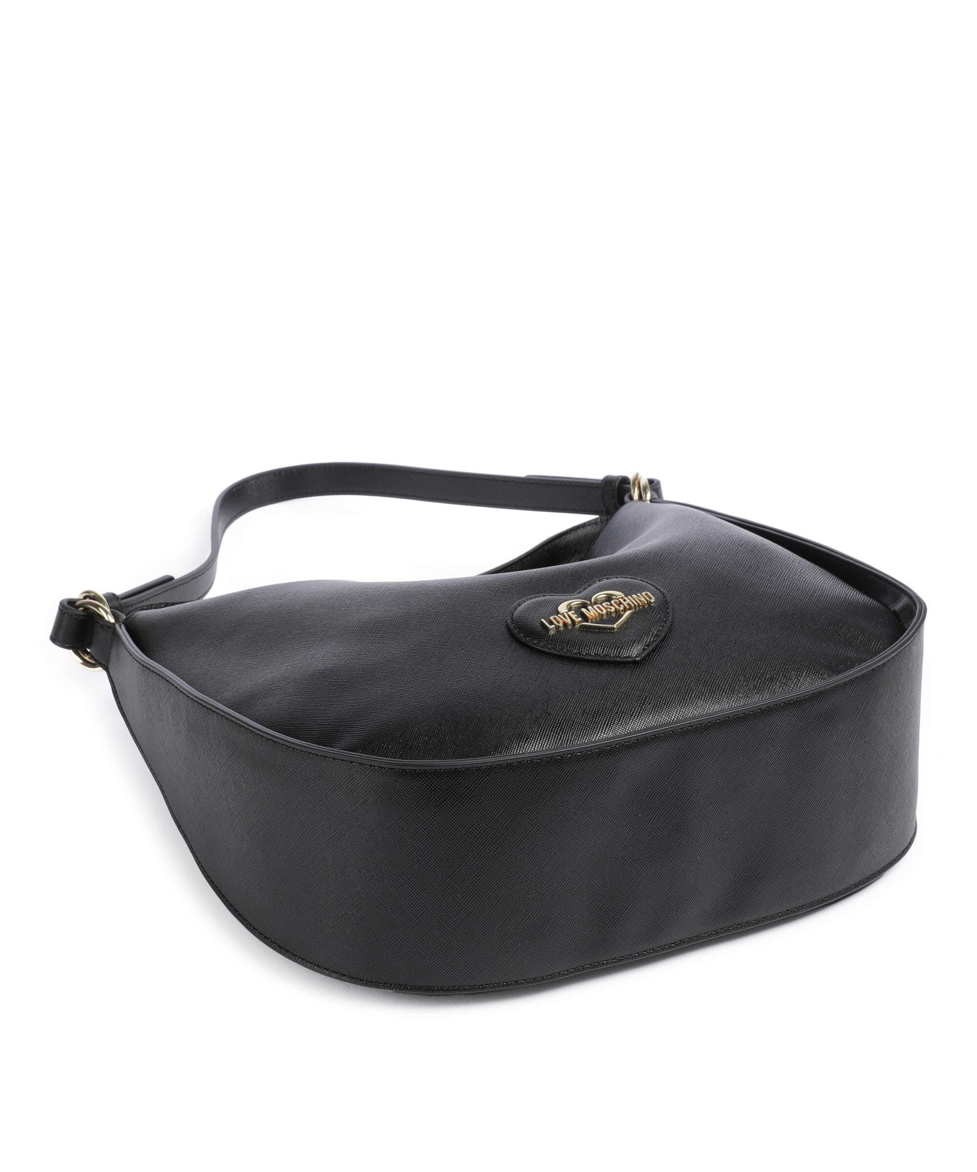 Love Moschino Sweet Heart Hobo bag nero