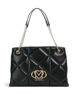 Love Moschino Embossed Q bolsa shopper black
