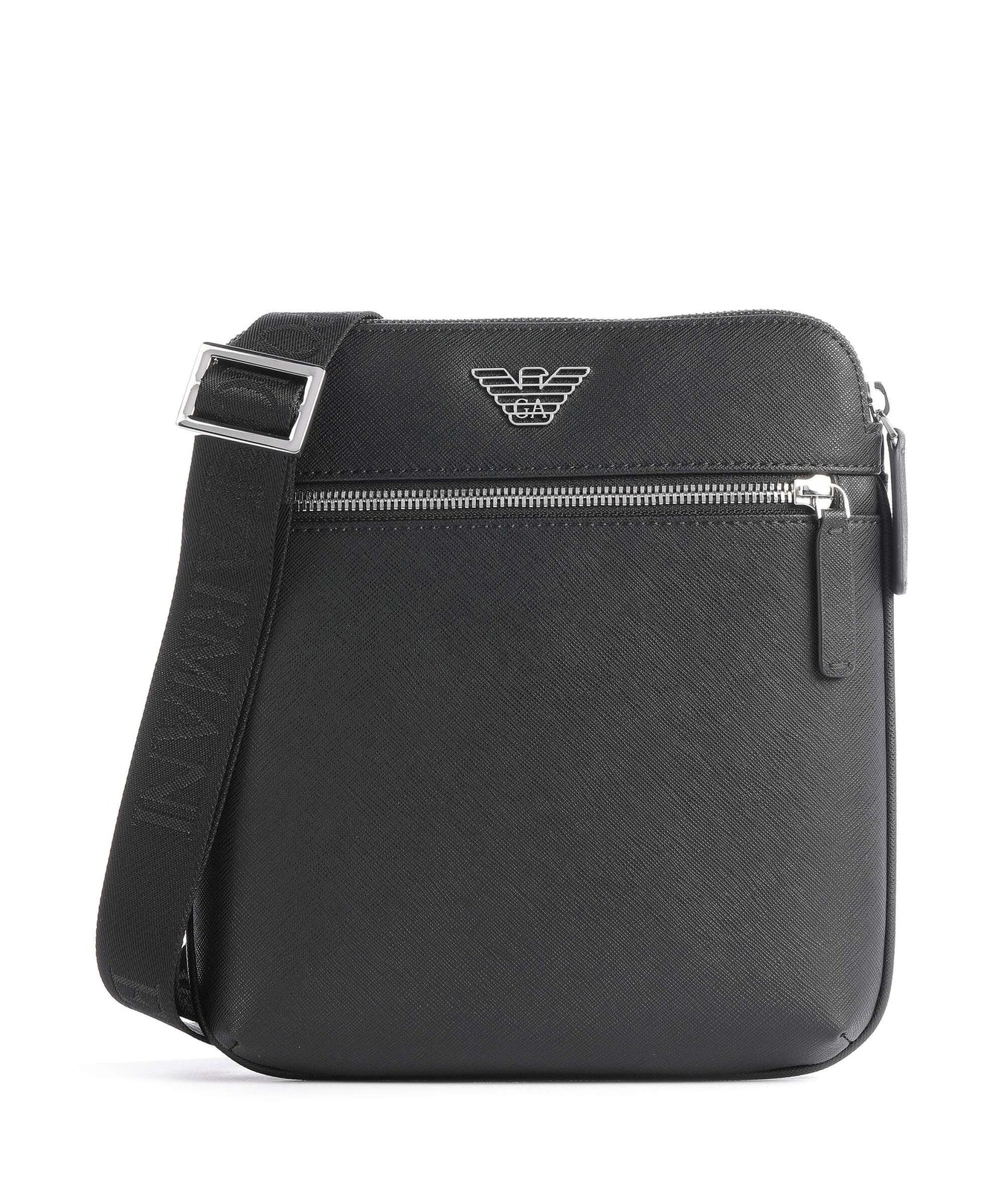 Emporio Armani Business Regenerated Crossbody bag black