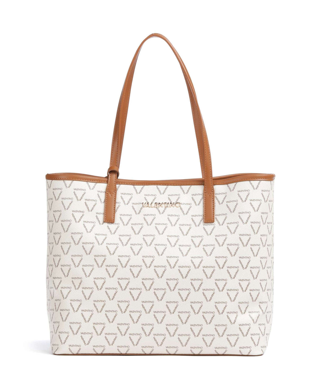 Valentino Bags Lady Re Tote bag bianco/cuoio