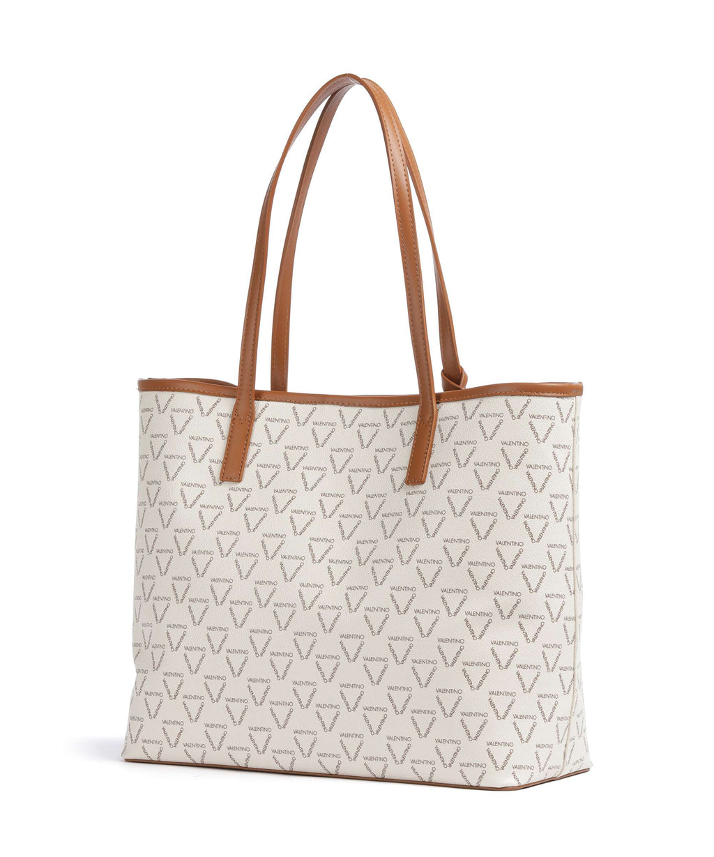 Valentino Bags Lady Re Tote bag bianco/cuoio