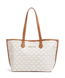 Valentino Bags Lady Re bolsa shopper bianco/cuoio