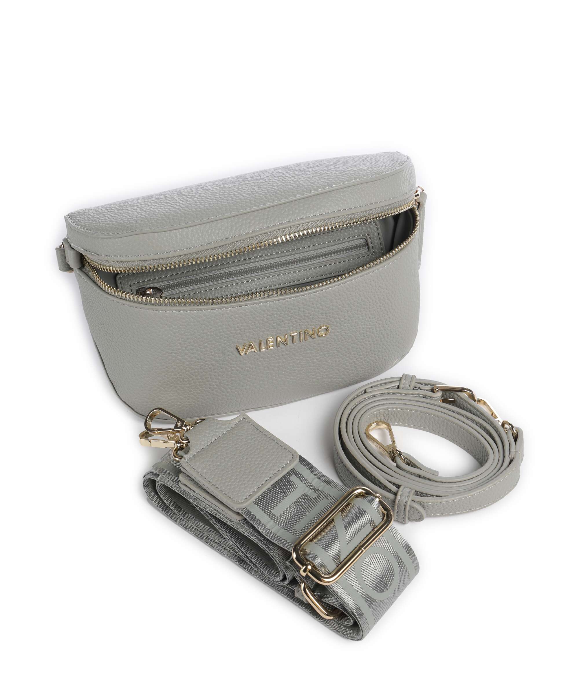 Valentino Bags Miramar Belt bag grigio polvere