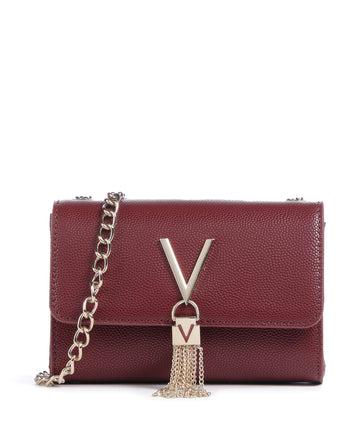 Valentino Bags Divina Bolsa tiracolo bordeaux