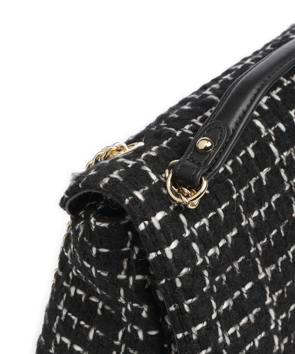 Valentino Bags Tweed Shoulder bag nero/multicolour