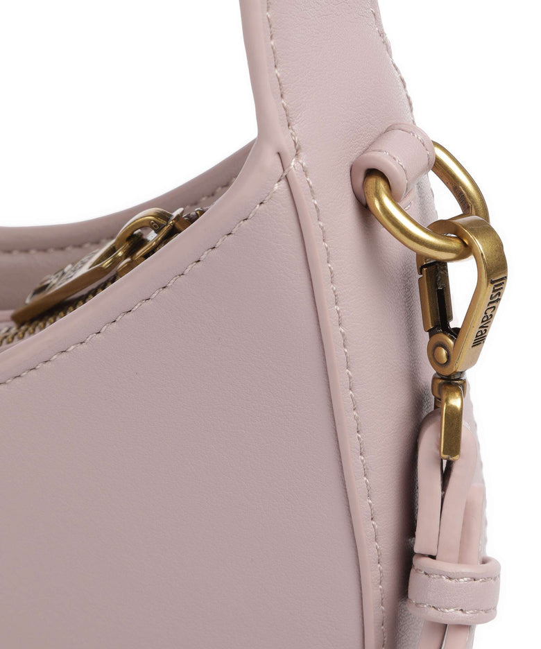 Just Cavalli Iconic Snakes Crossbody bag mauve