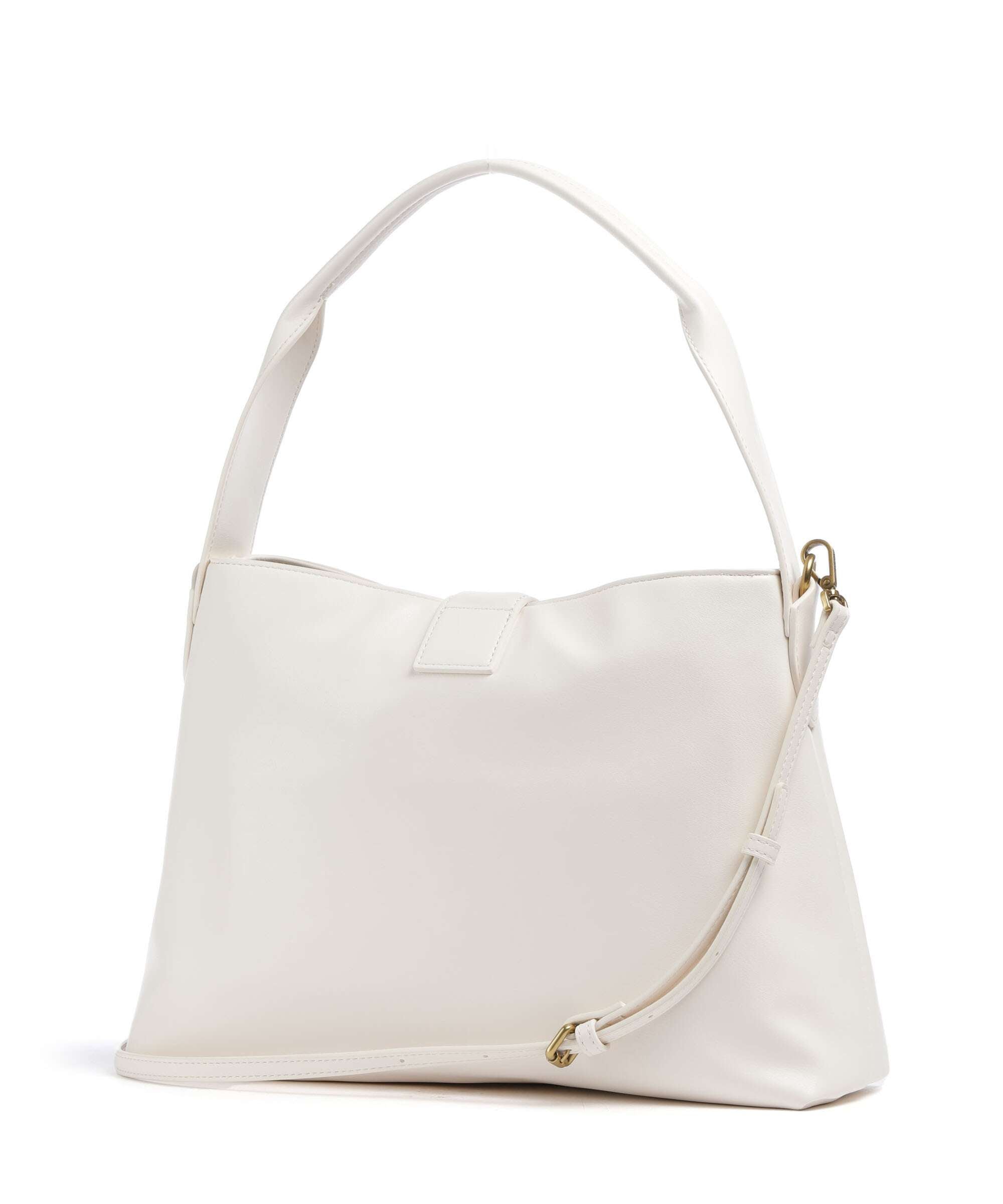 Just Cavalli Iconic Snakes Hobo bag white