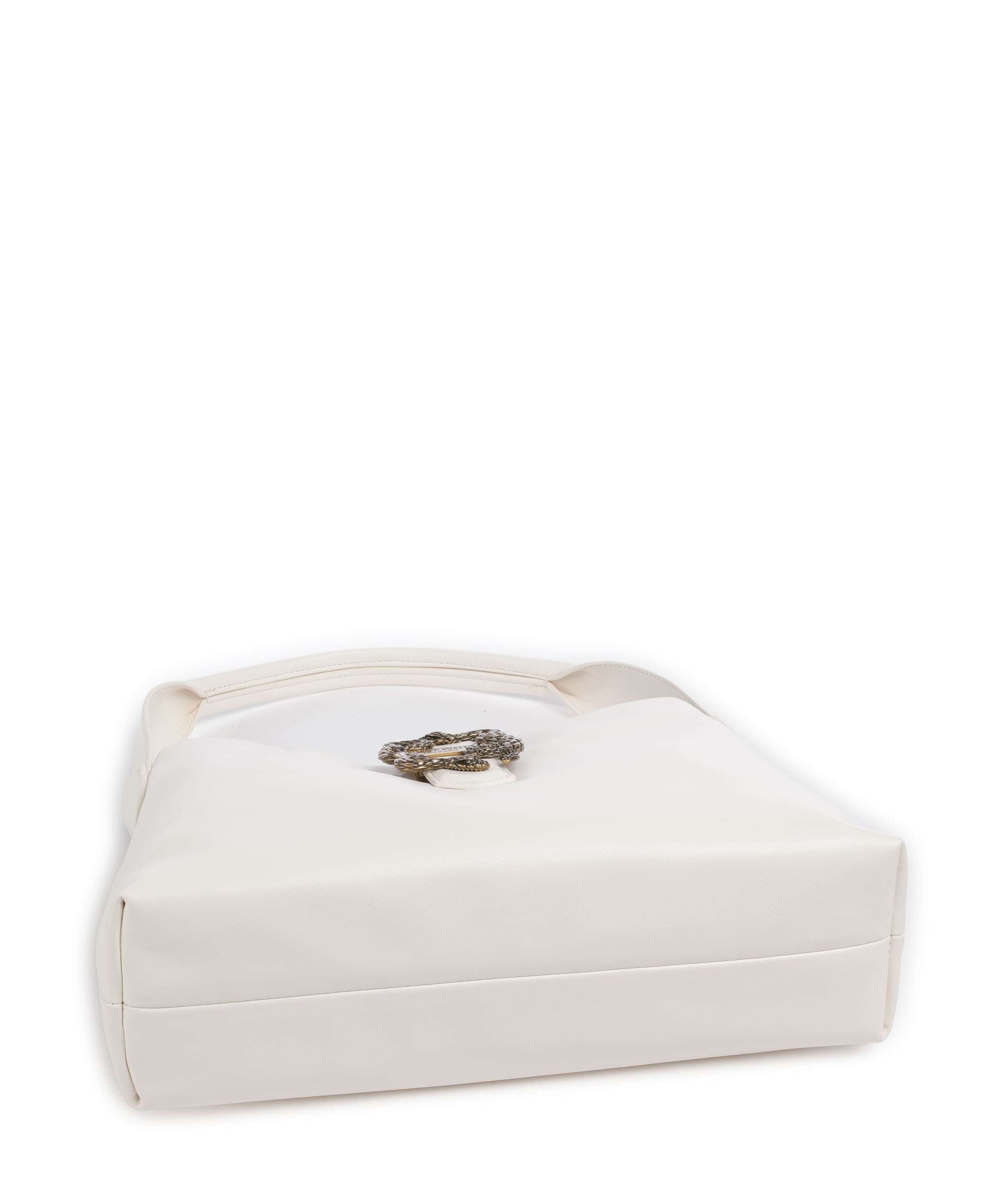 Just Cavalli Iconic Snakes Hobo bag white