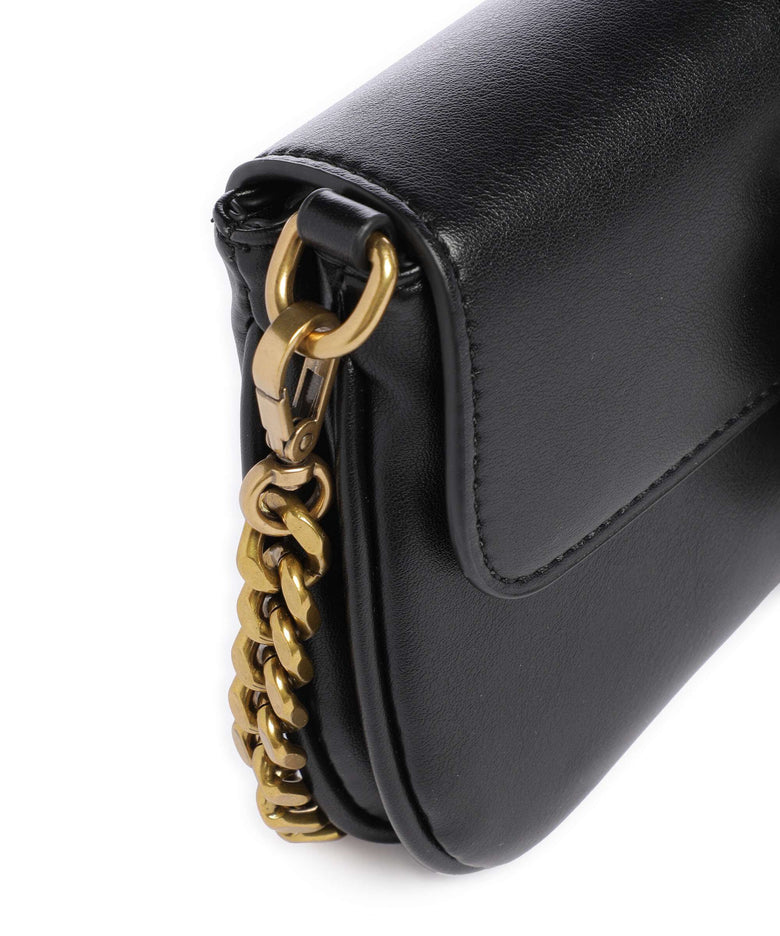 Just Cavalli Iconic Snakes Crossbody bag black