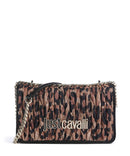Just Cavalli Bolsa tiracolo iconic leo print/black