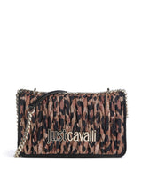 Just Cavalli Bolsa tiracolo iconic leo print/black