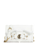 Just Cavalli Crossed Laces Bolsa tiracolo white