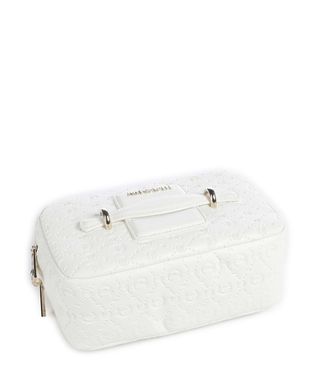 Just Cavalli All Over Gothic Crossbody bag white