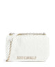 Just Cavalli Quilted Zebra Bolsa tiracolo white