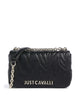 Just Cavalli Quilted Zebra Bolsa tiracolo black