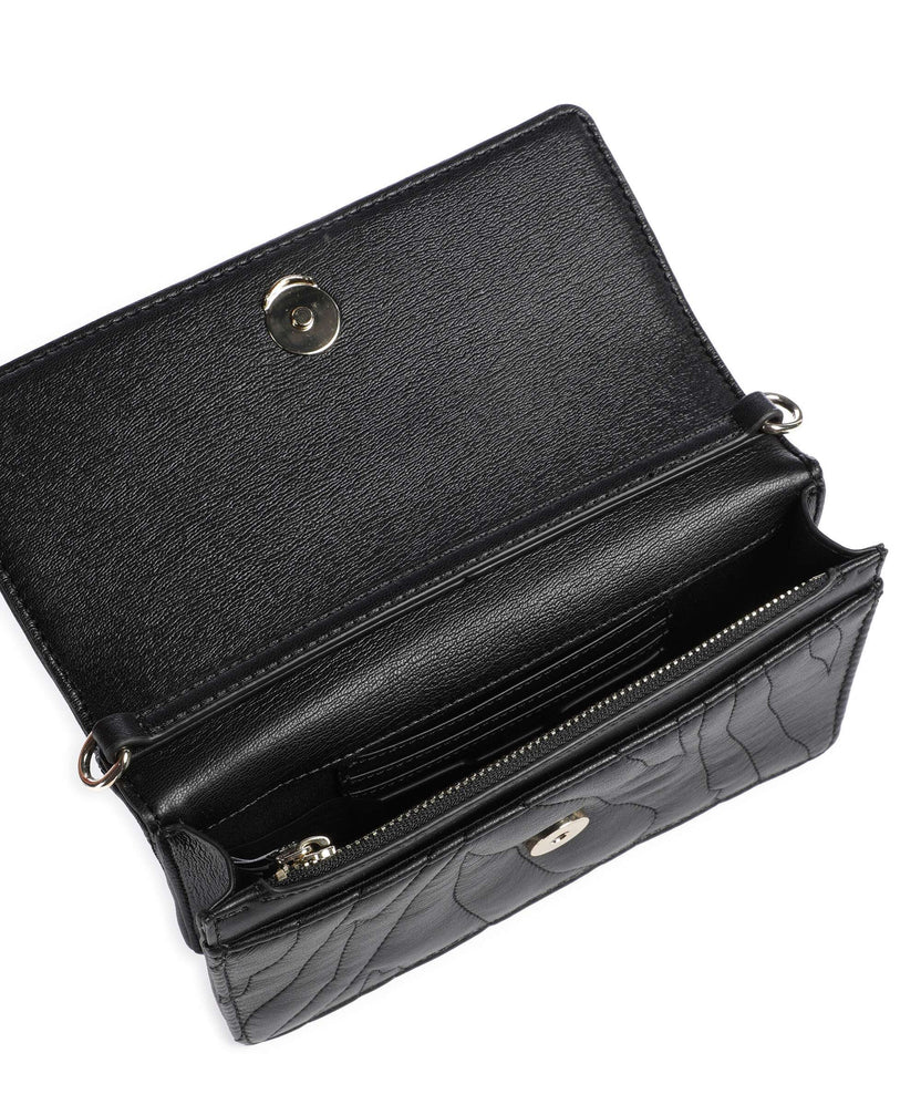 Just Cavalli Quilted Zebra Wallet black