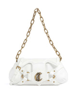 Just Cavalli Crossed Laces Shoulder bag white