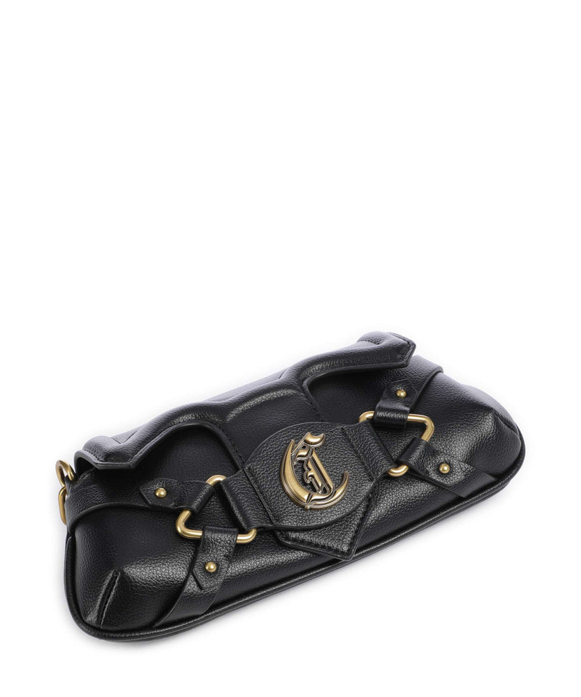 Just Cavalli Crossed Laces Shoulder bag black