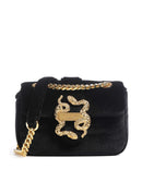 Just Cavalli Iconic Snakes Puffy Bolsa tiracolo black