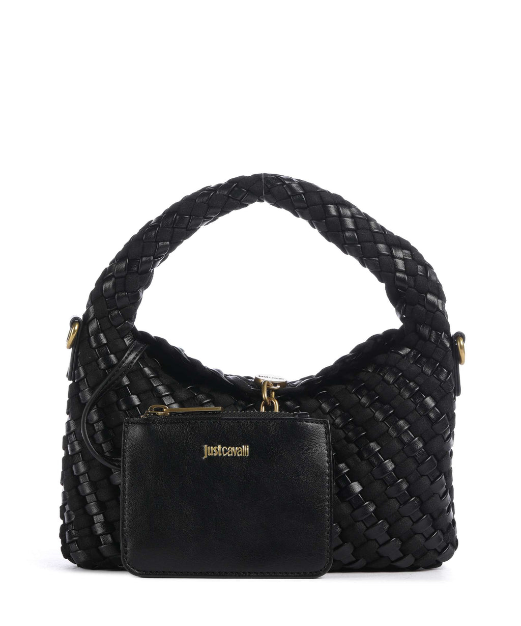 Just Cavalli Woving Handbag black